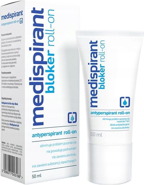 Actual product image Medispirant Antiperspirant roll-on (Roll-on, 50 ml)