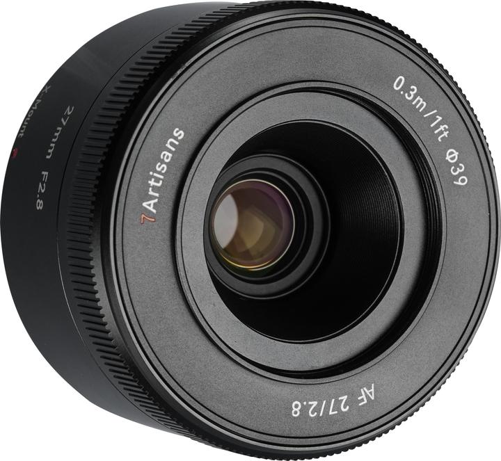 Actual product image 7artisans AF27mm F2.8 Fuji (FX Mount) (APS-C / DX)