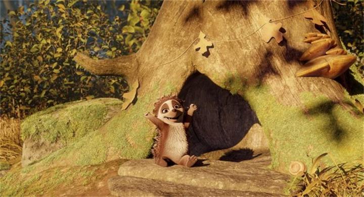 Actual product image Plaion Latte Hedgehog and the Magic Water Stone (Blu-ray) (Sale) (Blu-ray, 2020, English, German)