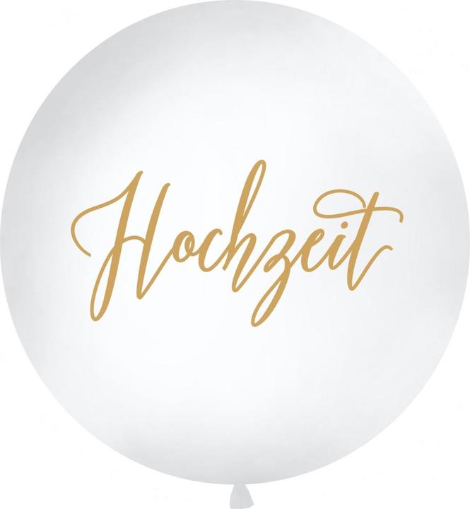 Partydeco Riesenluftballon 'Hochzeit' (1m) (1 x)