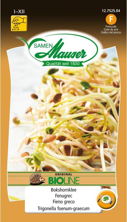 Actual product image Samen Mauser Bokshorn clover (Vegetable seeds)