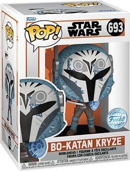 Actual product image Funko Pop Star Wars The Mandalorian Bo-Katan with Shield Limited Edition
