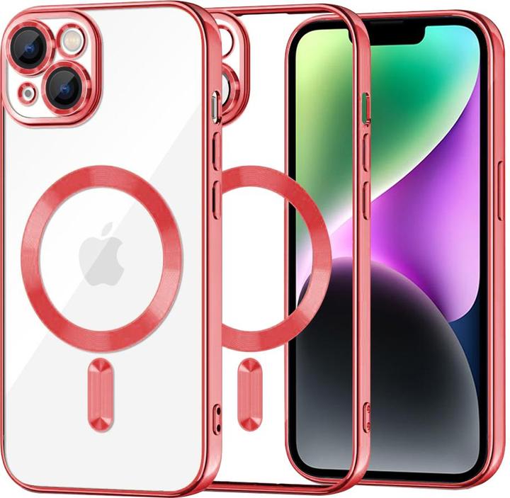 Produktbild Techsuit - Luxury Crystal MagSafe - iPhone 14 - Red (Apple iPhone 14)