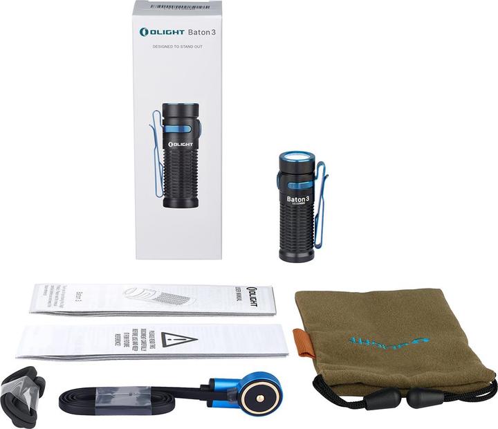 Image du produit Olight Bâton 3 (6.30 cm, 1200 lm)