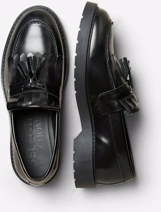 Produktbild Selected Homme Leder Kiltie Halbschuhe (41)