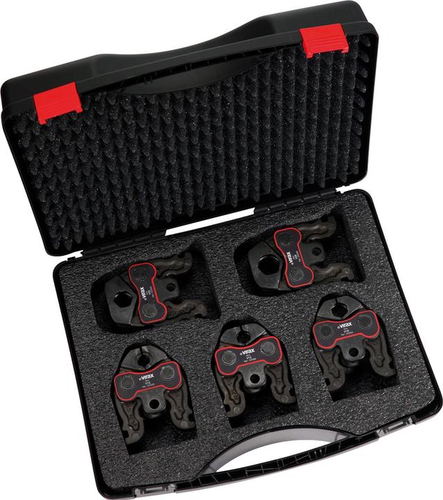 Virax Kit Mini mâchoire à sertir Profil V 12-15-18-22-28