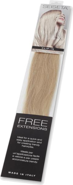 Seiseta Free Extensions Glatt DB2 helles Goldblond 50/55 cm (Helles Goldblond, 55 cm)