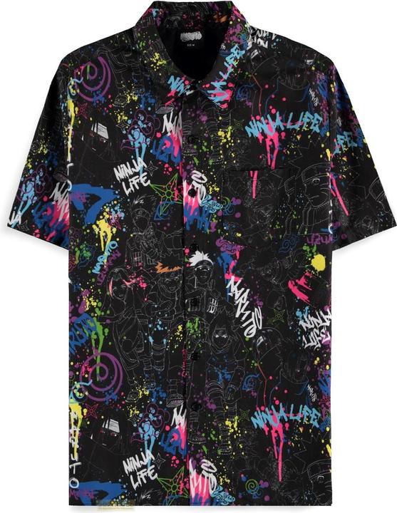 Difuzed NARUTO - Hero - Blouse à Manches Homme (M) (M)