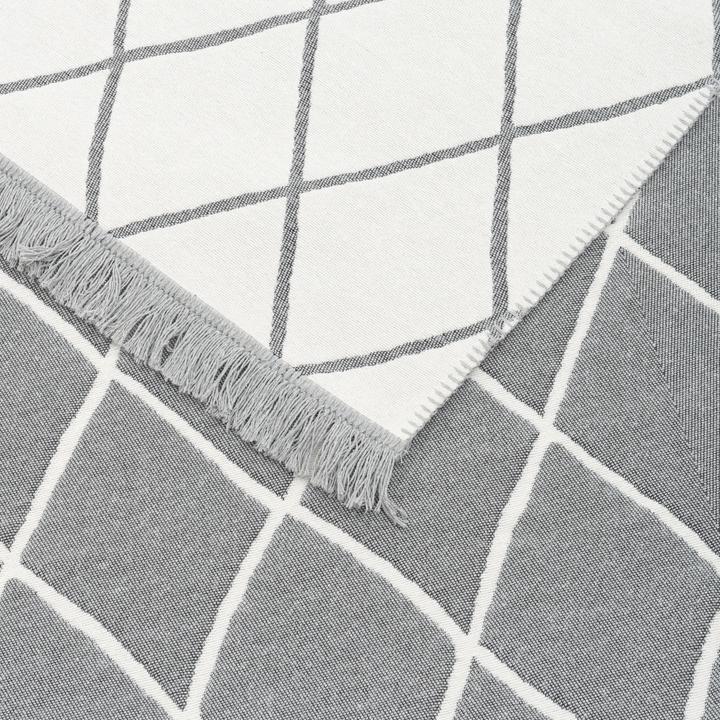 Actual product image Pergamon Teppich Beidseitig Ethno Kelim Rauten (140x200 cm)