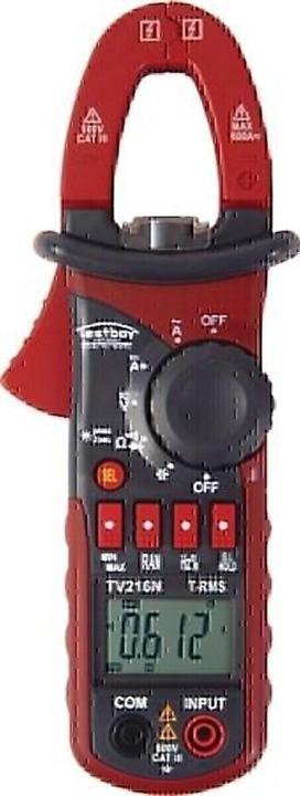 Testboy Current clamp, hand multimeter di (CAT III 600V)