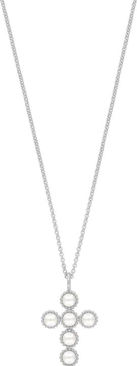 Immagine prodotto Engelsrufer Collana con croce di gloria (Perle, Argento 925, 42 - 50 cm)