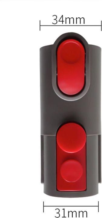 Produktbild Hermex Alternative zu Dyson Haustierpflege-Set Fellbürste Schlauch Adapter