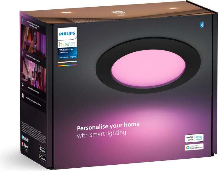 Produktbild Philips Hue White & Color Ambiance Slim Recessed (1200 lm)