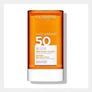 Produktbild Clarins Invisible Sun Care Stick (Sonnencreme Gesicht, Sonnenstick, SPF 50, 69 g)