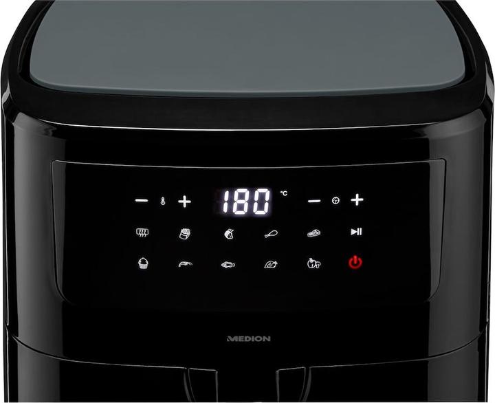 Actual product image Medion MD 11750 Life P10 XL Duo deep fryer 6.8 litre, black
