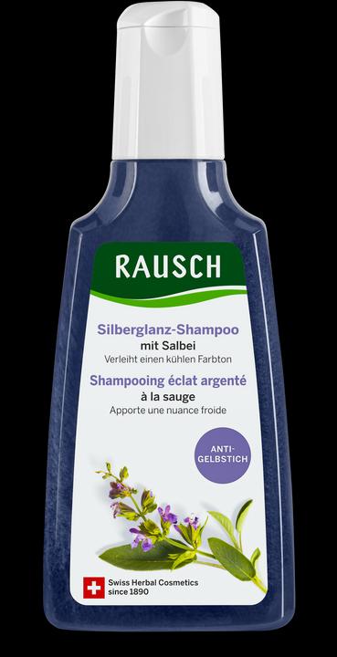 Image du produit Rausch Shampooing éclat argenté à la sauge (n) 200 ml (200 ml, Shampoing liquide)