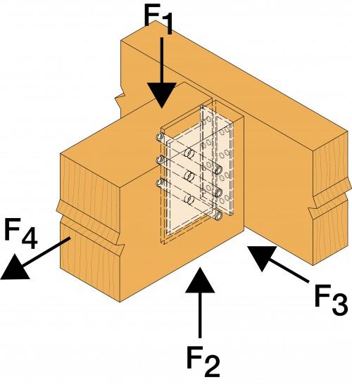 Actual product image Simpson Sst Connector (Corner connectors, 1 pcs.)
