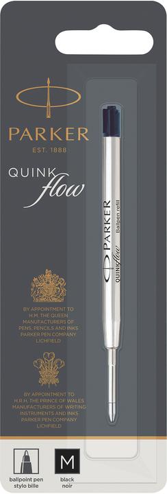 Produktbild Parker Pen Quink flow (Ersatzmine, Schwarz, 0.70 mm)