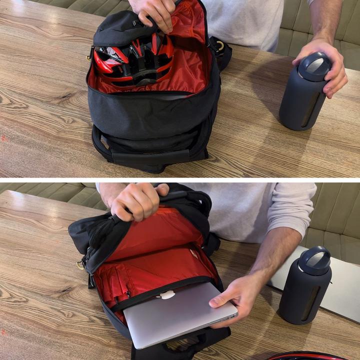 Image du produit Wozinsky Sacoche de vélo Sac à dos double 2en1 (30 l, Sacoches)
