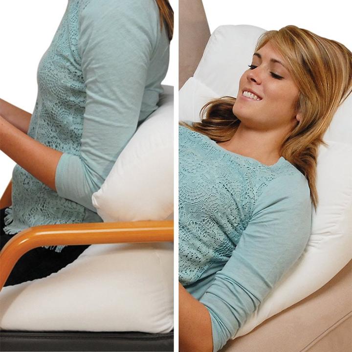 Actual product image Dreamolino Flip Pillow Twin Pack (63 x 50 cm)