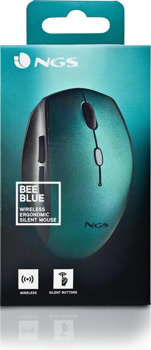 Produktbild NGS Souris Sans Fil Bee (Bleu) (Kabellos)