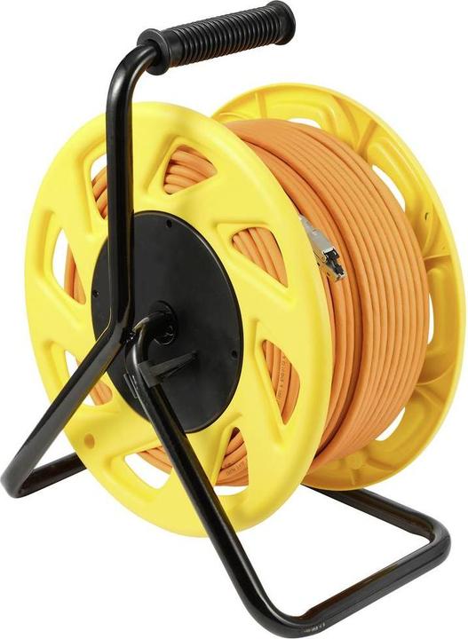 Image du produit Renkforce RJ45 Câble d'extension réseau CAT 7a S/FTP 50m Orange Sans halogène (S/FTP, CAT7a, 50 m)