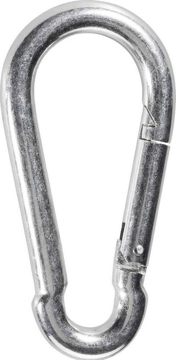 Toolcraft Karabinerhaken 180 mm x 14 mm 1 St.