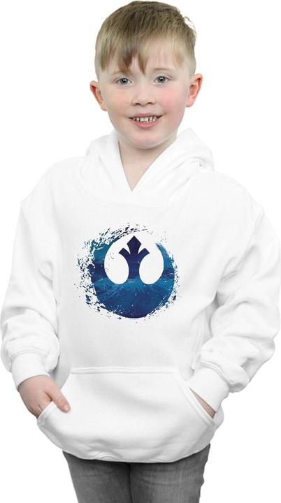 Produktbild Star Wars The Rise Of Skywalker Resistance Symbol Wave Kapuzenpullover Jungen (128)