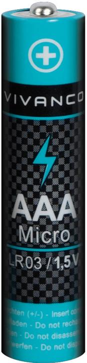 Produktbild Vivanco AAA Micro (8 Stk., AAA)