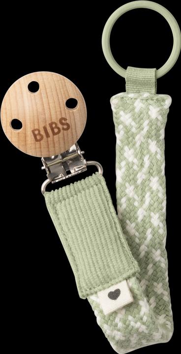 Bibs Plaited dummy chain, sage/ ivory (1 x)