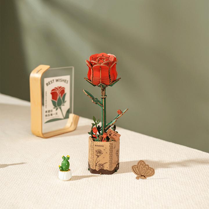 Produktbild Robotime TW042 - Rote Rose