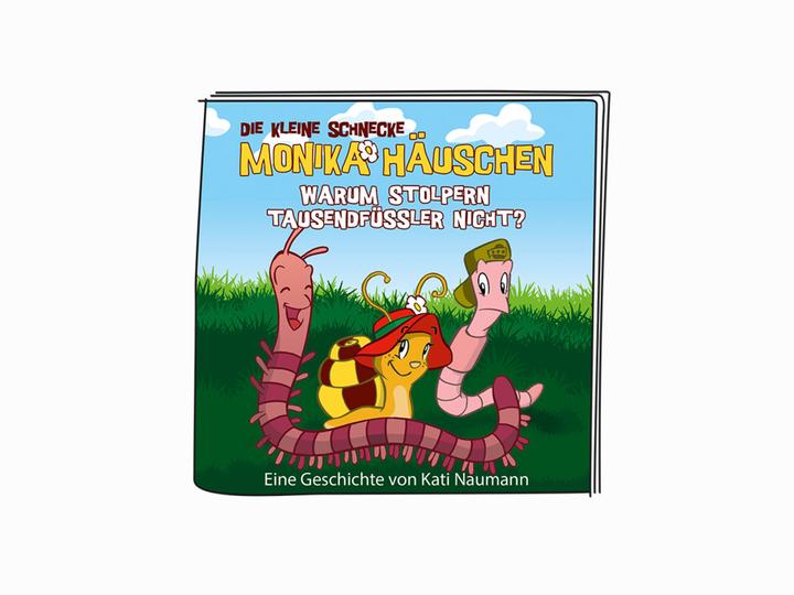 Actual product image Tonies The little snail Monika Häuschen- Why don't centipedes trip? (German)