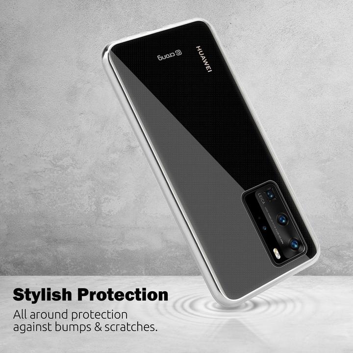 Image du produit Crong Crystal Slim Cover - Housse pour Huawei P40 (Transparent) (Huawei P40)