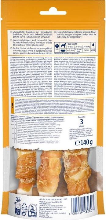 Produktbild Vitakraft Delicious Kaurollen (Junior, Senior, Adult, 3 Stk., 140 g)