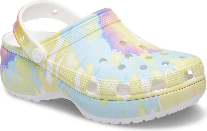 Crocs Classic Platform Tie Dye Graphic Clog - 9710 (38, 39)