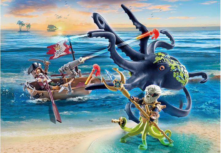 Actual product image Playmobil Battle against the Giant Octopus (71419, Playmobil Pirates)