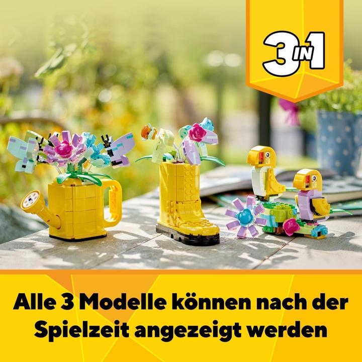Immagine prodotto LEGO 31149 Annaffiatoio con fiori (31149, LEGO Creator 3-in-1)