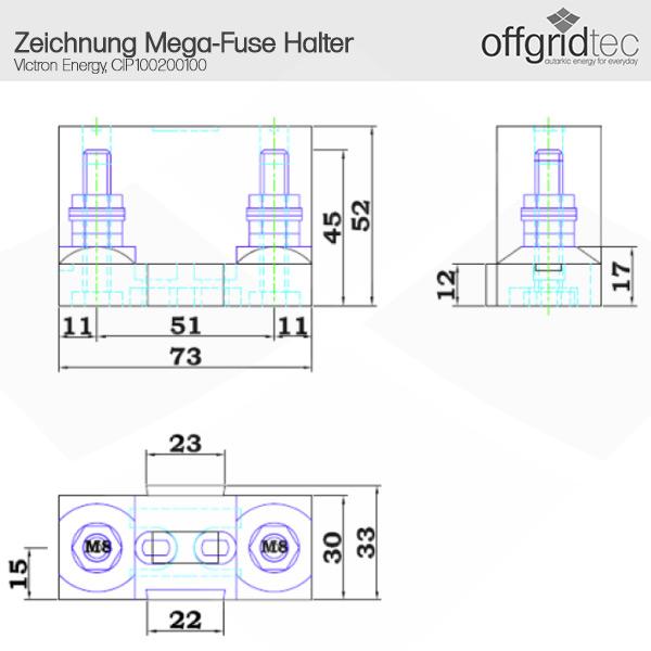 Produktbild Victron Energy Sicherungshalter (Solaranlage Montagematerial)