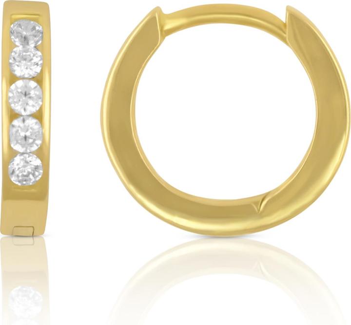 Produktbild Muau Creolen (750/18 K Gelbgold)