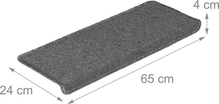 Actual product image Relaxdays 15x Stair-Treads (65 x 24 x 4 cm)