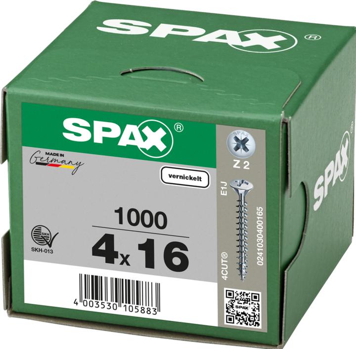 Actual product image Spax Chipboard screws (1000 Screws per piece)