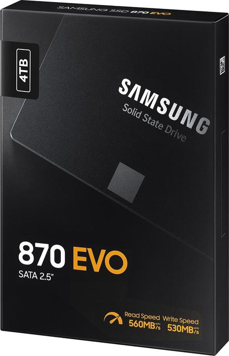 Produktbild Samsung 870 EVO (4000 GB, 2.5")