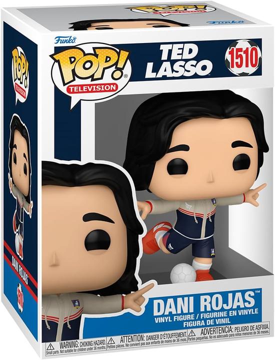 Actual product image Funko Ted Lasso POP! TV Vinyl Figure Dani Rojas 9 cm