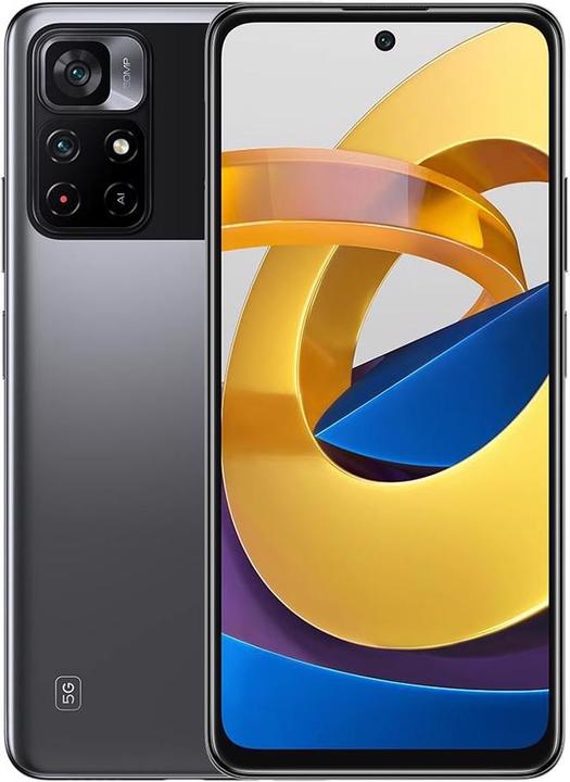 Xiaomi Poco M4 Pro (128 GB, Power Black, 6.60", Dual SIM, 50 Mpx, 5G)