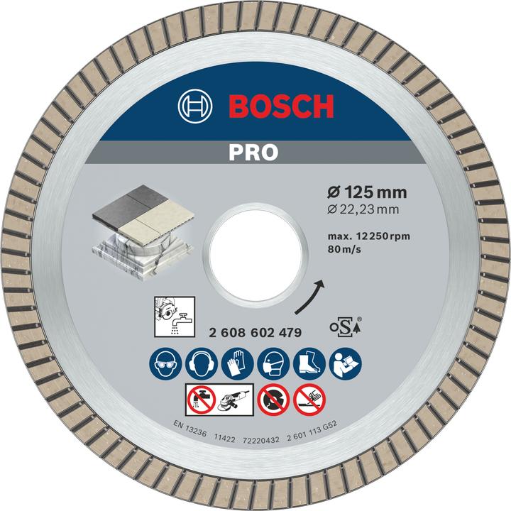 Actual product image Bosch Professional Zubehör PRO Ceramic diamond cutting disc, 125 x 22.23 mm