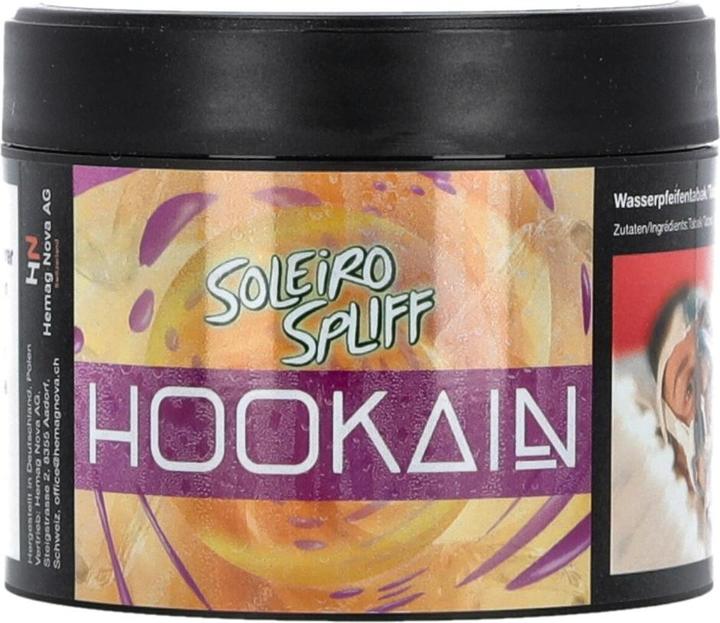 Actual product image Hookain Hookah tobacco - Soleiro Spliff 200g (Vanilla, Passion fruit, Orange Zest)