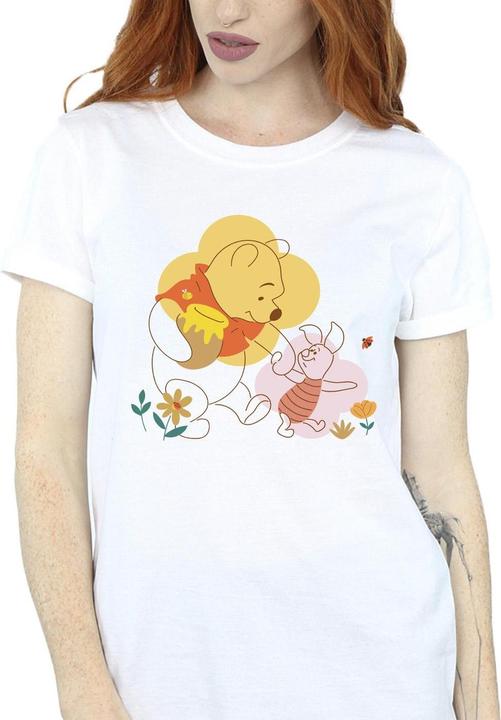 Immagine prodotto Disney Winnie The Pooh Piglet Maglietta Ampia Donna (S)