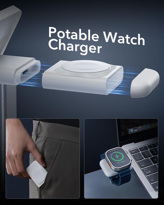 Actual product image ESR HALOLOCK - 3in1 Charging Set (15 W)