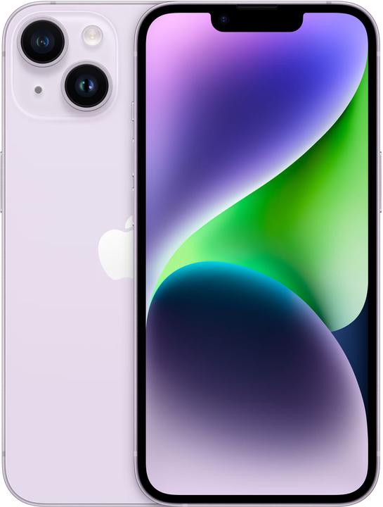 Apple iPhone 14 (512 Go, Purple, 6.10", SIM + eSIM, 12 Mpx, 5G)