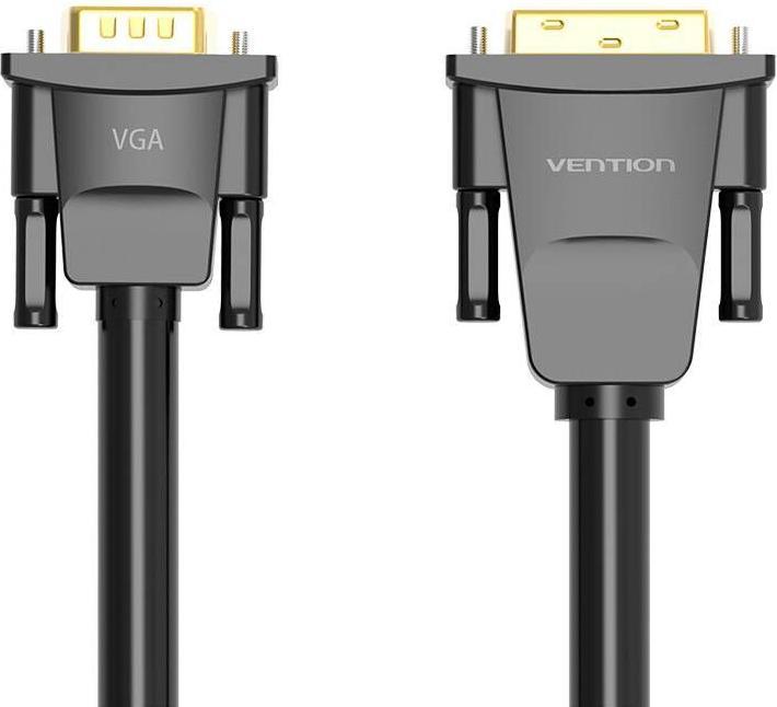 Immagine prodotto Vention Cavo da DVI(24 1) a VGA da 1,5 m EABBG (nero) (1.50 m, DVI)